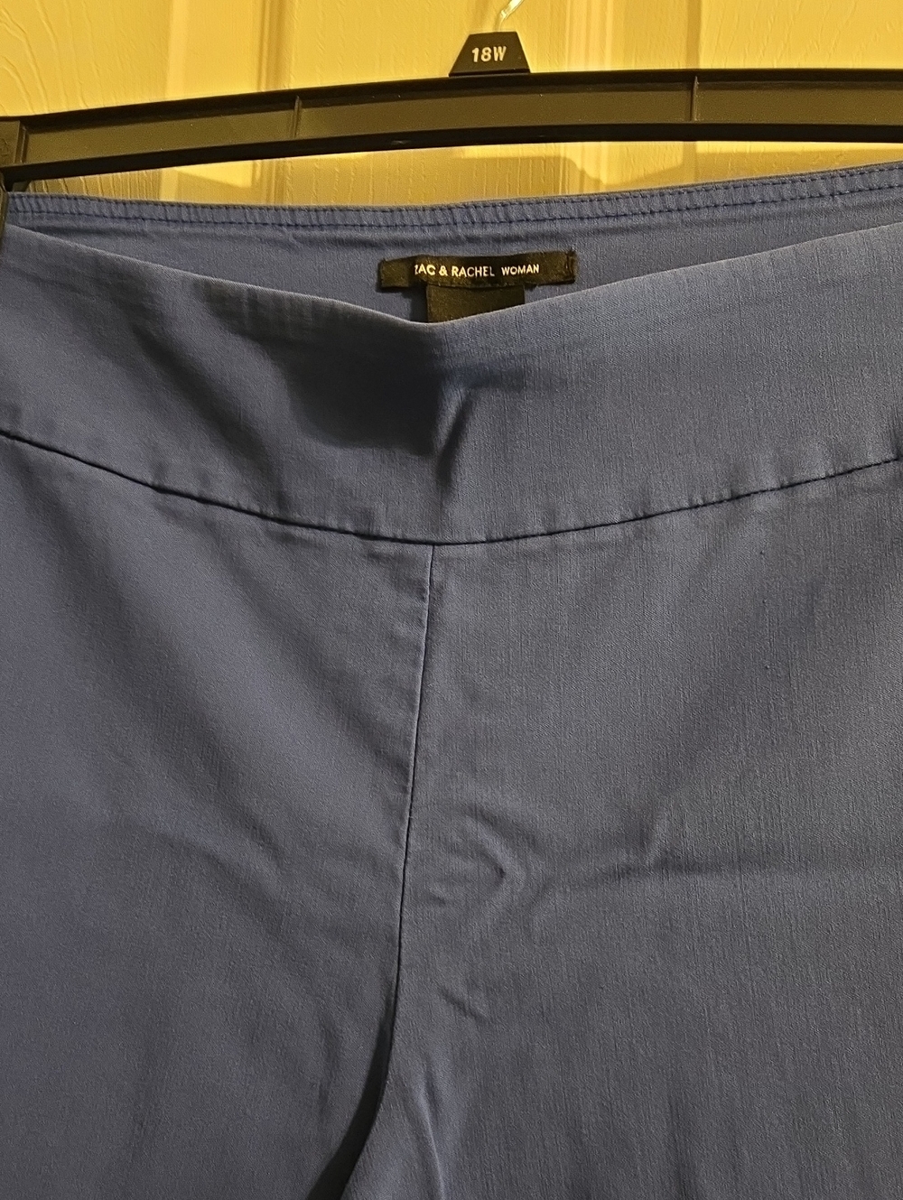 Zac & Rachel Woman Cobalt Blue Cropped Pants - Picture 2 of 5